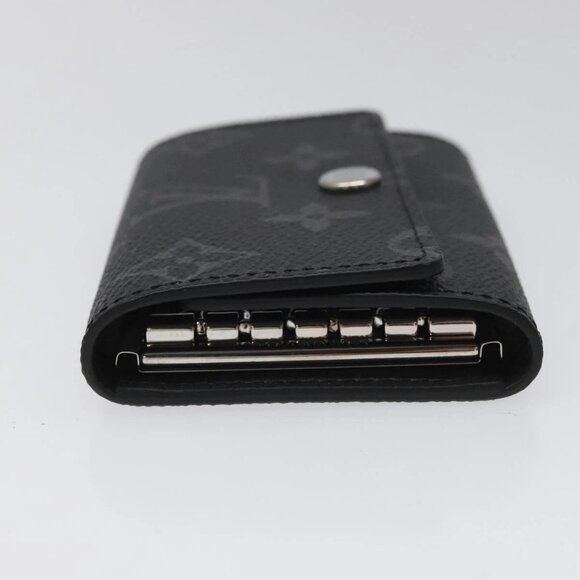 Authentic LOUIS VUITTON Monogram Eclipse Multicles6 Key Case bst478-112825 - Picture 4 of 16